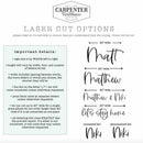 Personalized Custom Wood Name Sign - 27 Fonts