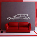 Impreza WRX STI GR Metal Car Wall Art - NC0994