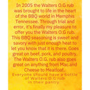 Walters BBQ The O.G. Dry Rub | Pack of 3 | 8 oz | Walters BBQ Rub