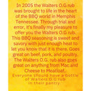 Walters BBQ The O.G. Dry Rub | Pack of 2 | 8 oz | Walters BBQ Rub