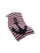 In2Green Eco French Stripe Anchor Throw