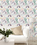 Voguish Multicolored Berries Wallpaper Chic