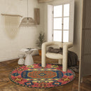Premium Hand-Tufted Rug Made of 100% Wool  - Inca Myth - 5x5 Feet
