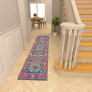 Premium Hand-Tufted Rug Made of 100% Wool  - Inca Myth - 2x8 Feet