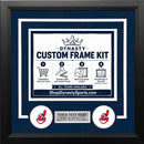 Cleveland Indians Custom MLB Baseball 11x14 Picture Frame Kit (Multiple Colors)