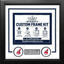 Cleveland Indians Custom MLB Baseball 11x14 Picture Frame Kit (Multiple Colors)