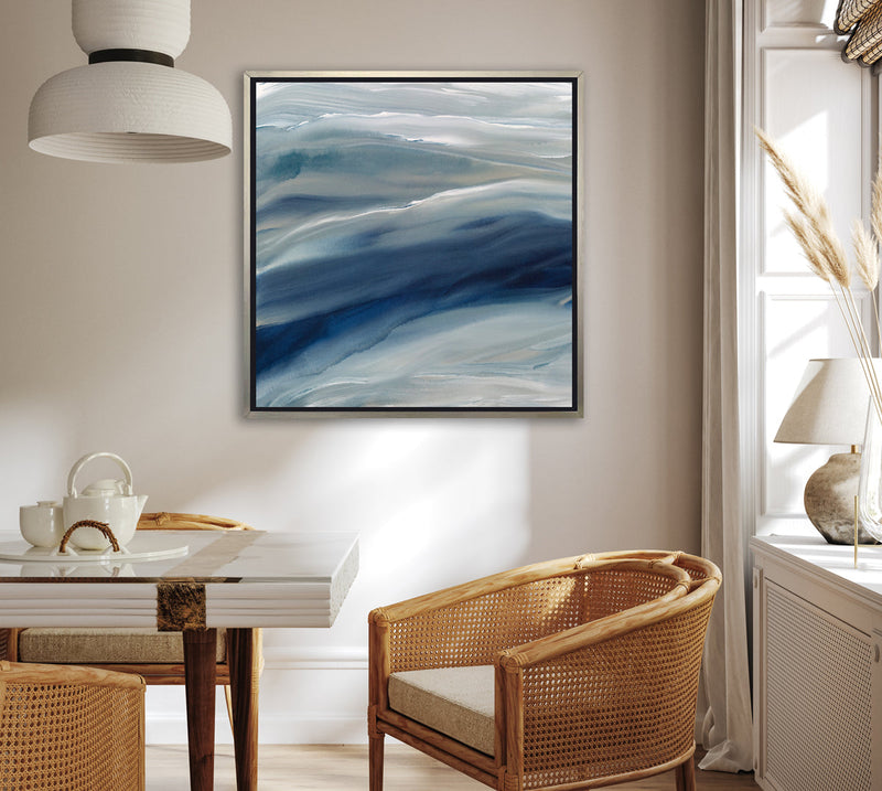 Indigo Tide I - Limited Edition Canvas Print