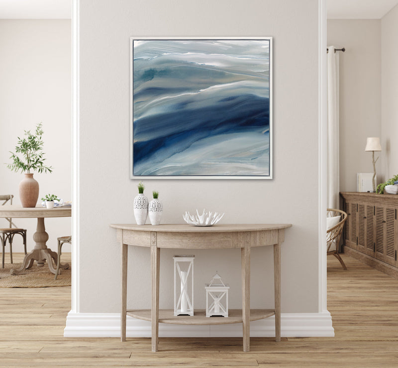 Indigo Tide I - Limited Edition Canvas Print