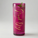 Let's Party Collins Cocktail Glass in Magenta | 17 oz.
