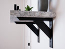 Industrial 1 inch Large Shelf Bracket®