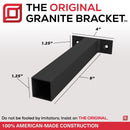 The Original™ Square Free Floating Shelf Bracket