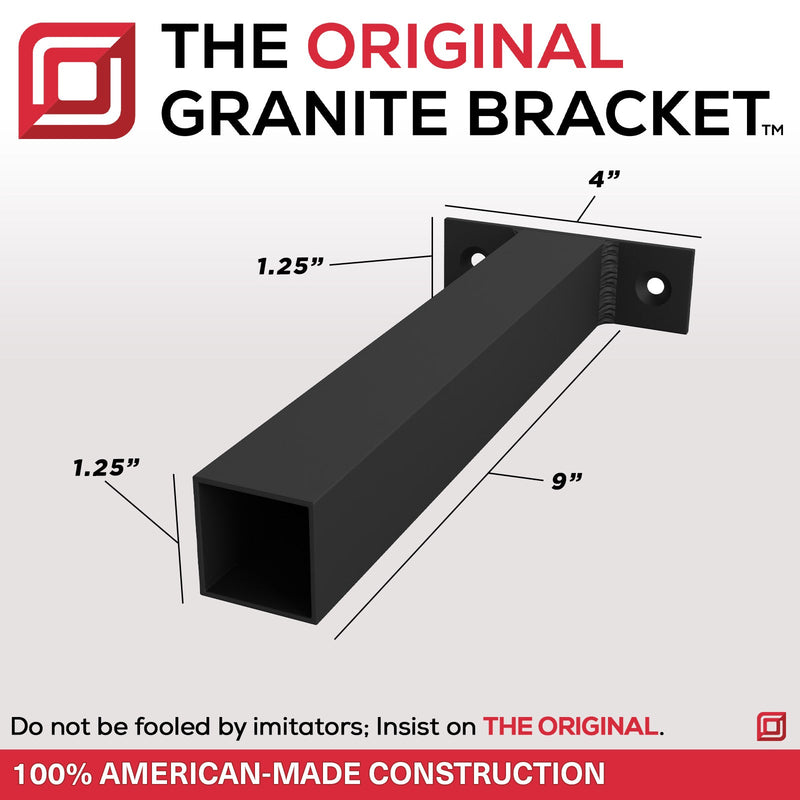 The Original™ Square Free Floating Shelf Bracket