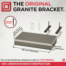 The Original Floating Bathroom Vanity Kit™ with Original Vanity Bracket®