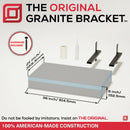 The Original Floating Bathroom Vanity Kit™ with wedi® & Original Vanity Bracket®