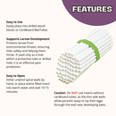 Spring Cardboard BeeTubes and Inserts for Mason Bees - 8mm (Sold Out)