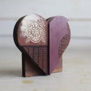 Reclaimed Wooden Heart Emojis