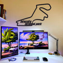 Intercity Istanbul Park Formula 1 Metal Circuit Wall Art - NC0995