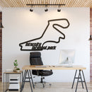 Intercity Istanbul Park Formula 1 Metal Circuit Wall Art - NC0995