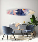 Mountains Tree Forest Acrylic Surfboard Wall Art