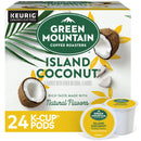 Green Mountain Fair Trade Island Coconut K-Cups, Light Roast – 24 Count (Limited Edition)