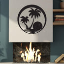 Island Sunset Sign