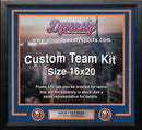 New York Islanders Custom NHL Hockey 16x20 Picture Frame Kit (Multiple Colors)