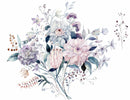 Voguish Pastel Color Flowers Wallpaper