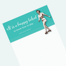 It is a Happy Talent to Know How to Play Magnetic List Notepad | Ralph Waldo Emerson Quote