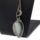 Aquamarine Sterling Silver Necklace | Jules Jewelbox