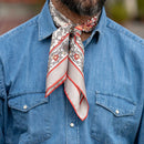 Carrara - Silk Neckerchief - Rosewood