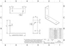 Heavy Duty L Bracket Steel