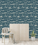 Voguish Ocean Wallpaper Tasteful
