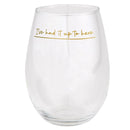 I've Had It Up To Here Jumbo Wine Glass | Holds an Entire Bottle of Wine | 30 oz.