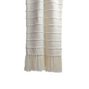 Multi Striped Natural Throw Blanket