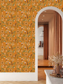 Indian  Floral Wallpaper