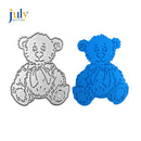 Teddy Bear Scrapbooking Cutting Die by Wizardi QJ118