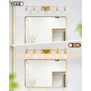 Jasper Modern Clear Glass 6-Light Bathroom Vanity Light