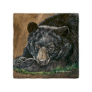 Resting Black Bear | Drink Coaster Set Artist: Jan Harless