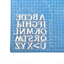 Uppercase Alphabet Scrapbooking Cutting Die by Wizardi QJ35