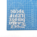 Lowercase Alphabet Scrapbooking Cutting Die by Wizardi QJ34