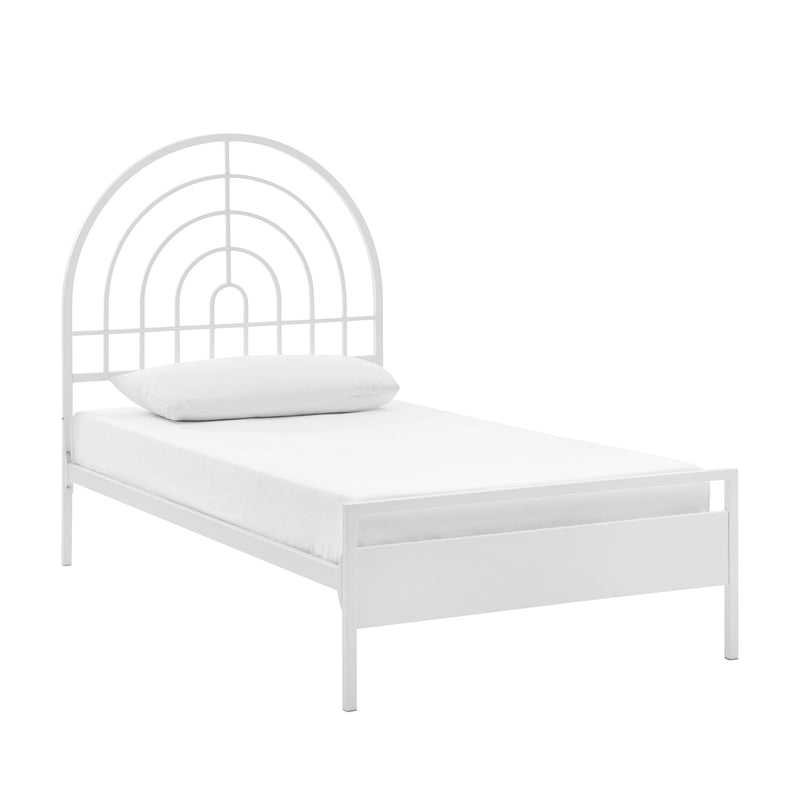 Contemporary Metal Twin Bed