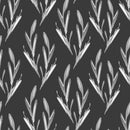 Grey Wallpaper with Branches of Tree