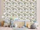 Dinosaurs Pattern Wallpaper