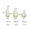 Large Artisan Glass Irregular Shape Vase