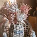 Artificial Artichoke Stem in Various Colors 37" Tall