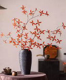 Autumn Pomegranate Leaf Stem