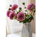 Faux Silk Artificial Dahlia Flower Stem Rose Pink 29" Tall