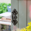 French Country Cast Iron Door Handle