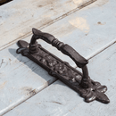 French Country Cast Iron Door Handle