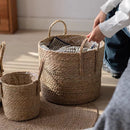 French Country Woven Planter Basket